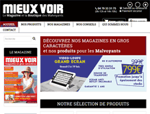 Tablet Screenshot of mieux-voir.fr